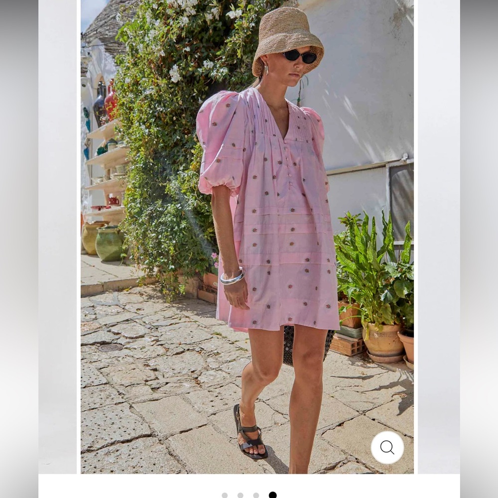 NWT HUNTER BELL JENKINS DRESS - PINK BLOSSOM